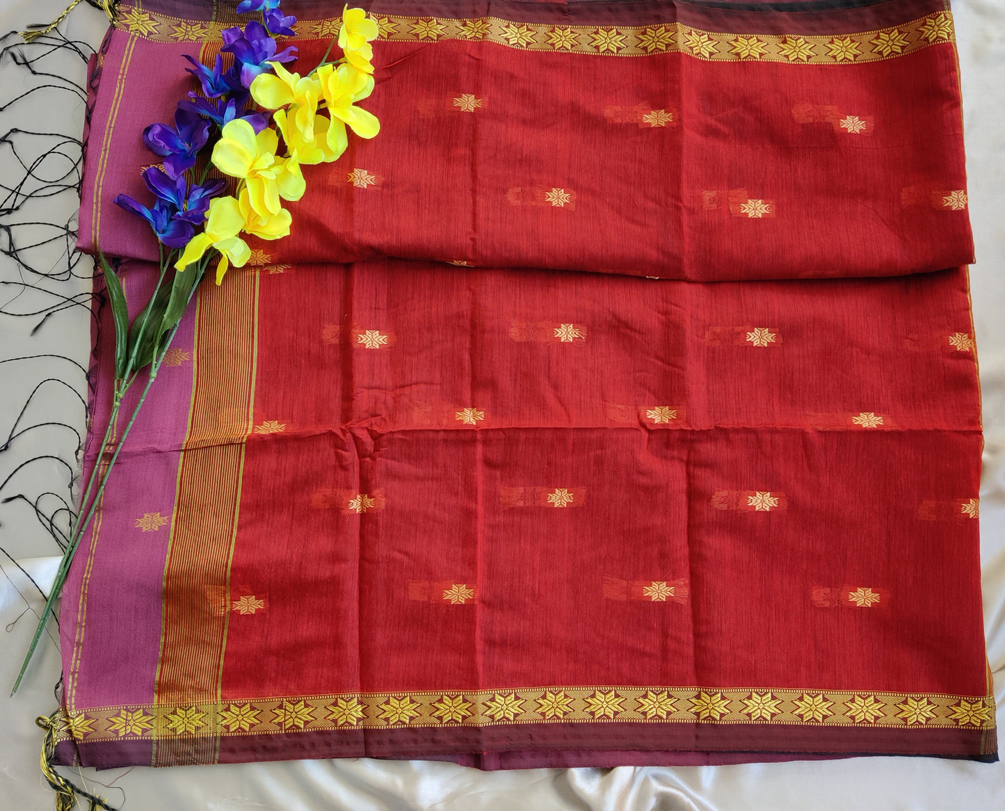 Maheshwari silk cotton saree