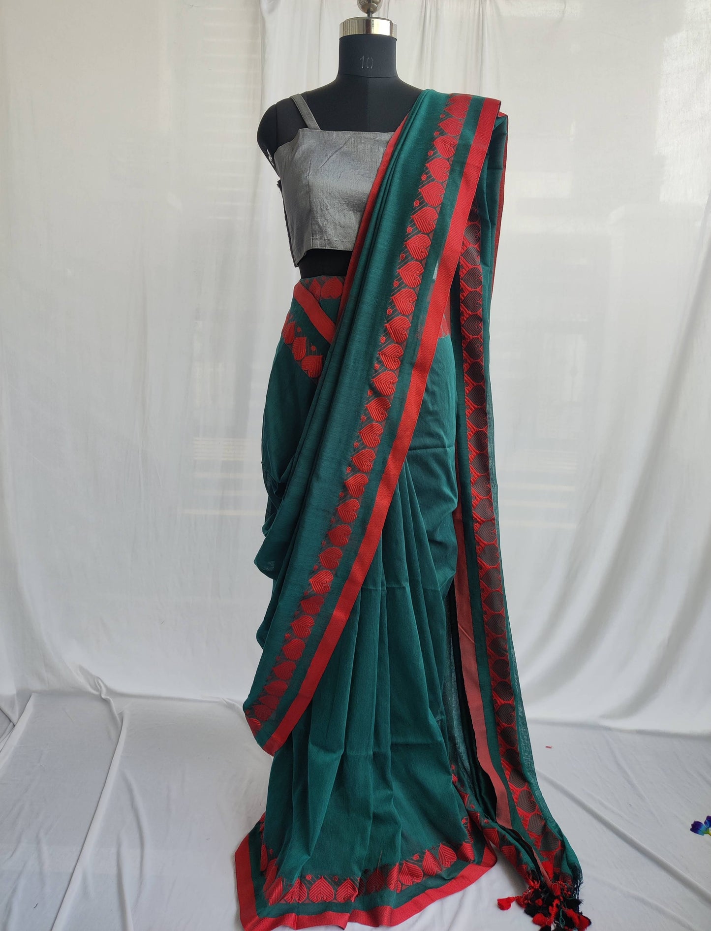 Pure mul cotton saree