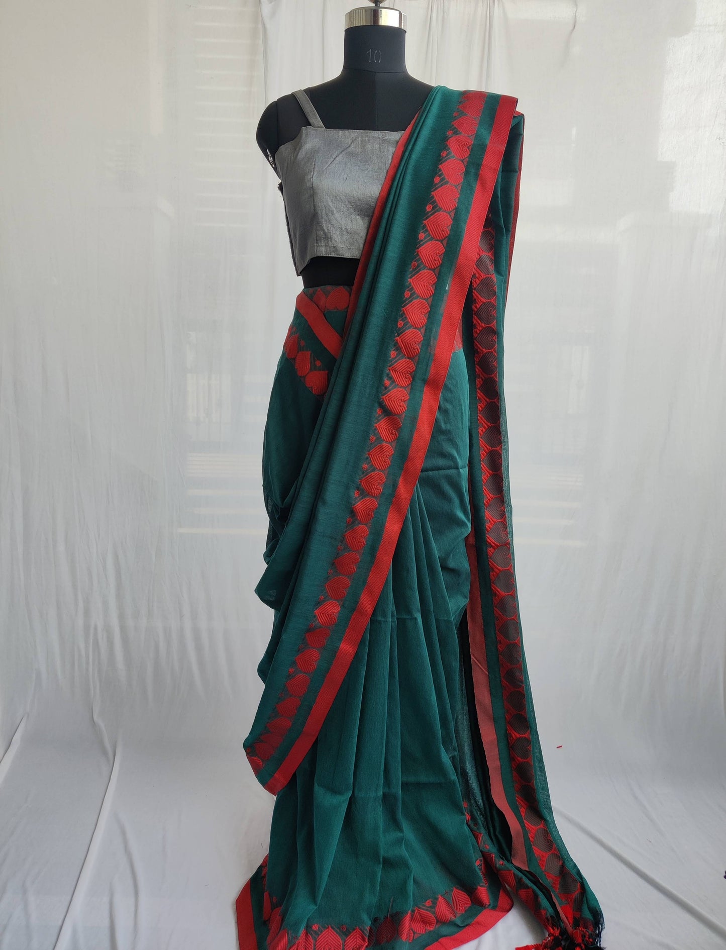 Pure mul cotton saree