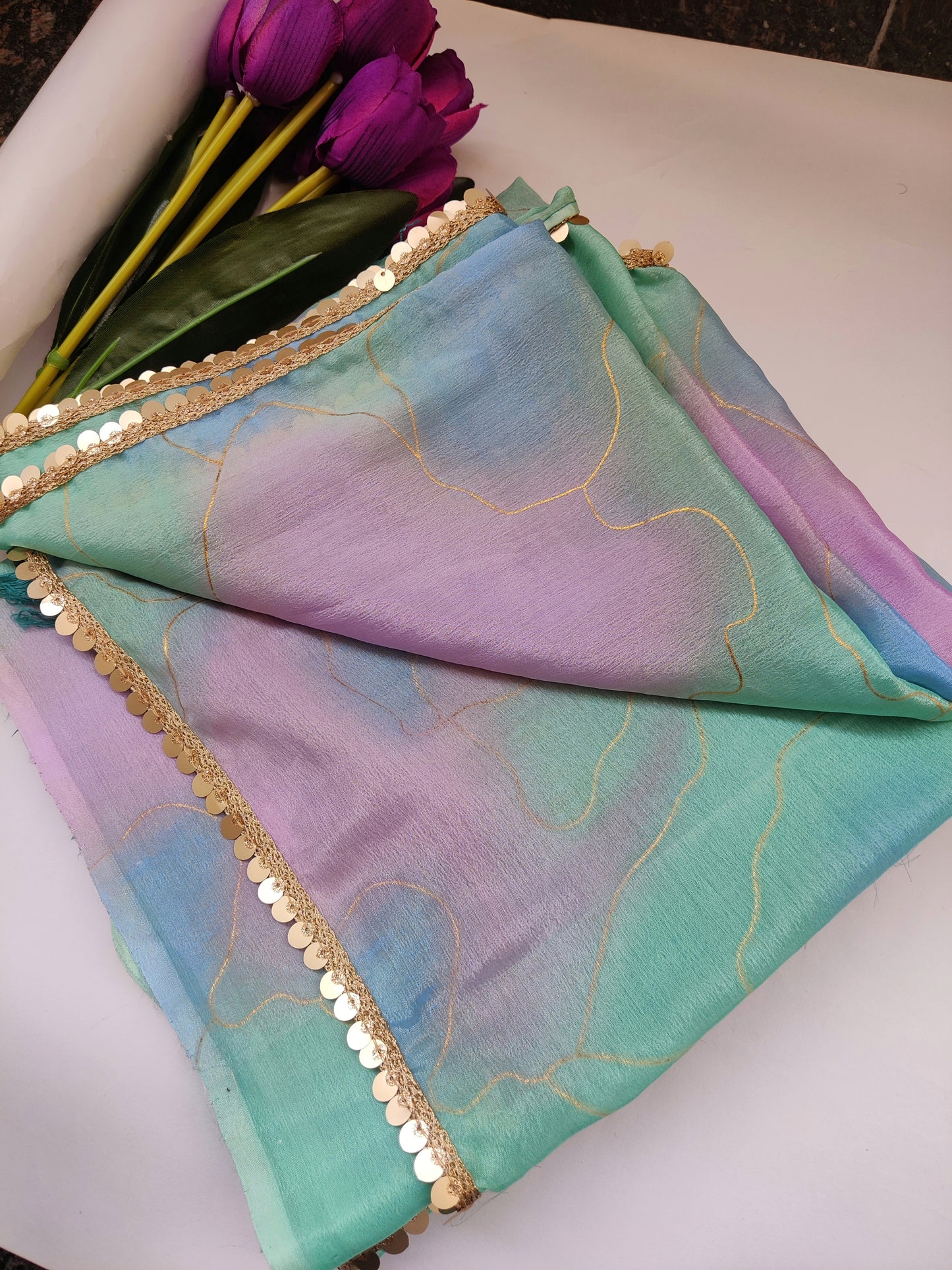 Chinon saree