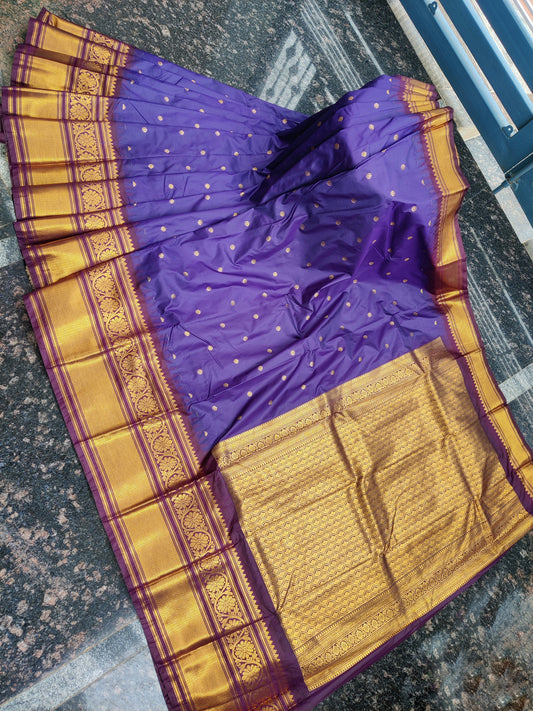 Gadwal semi silk