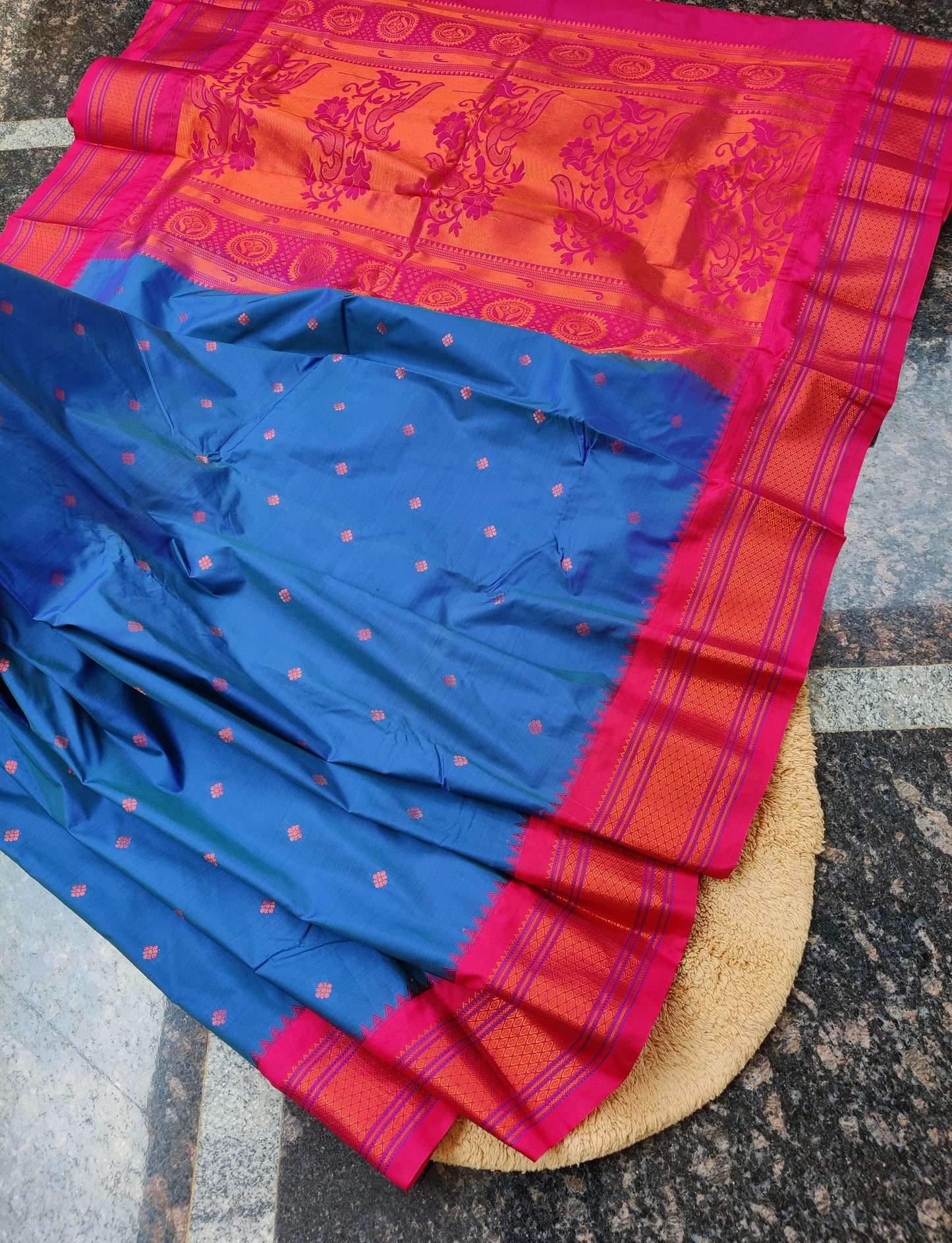 Semi Gadwal silk saree