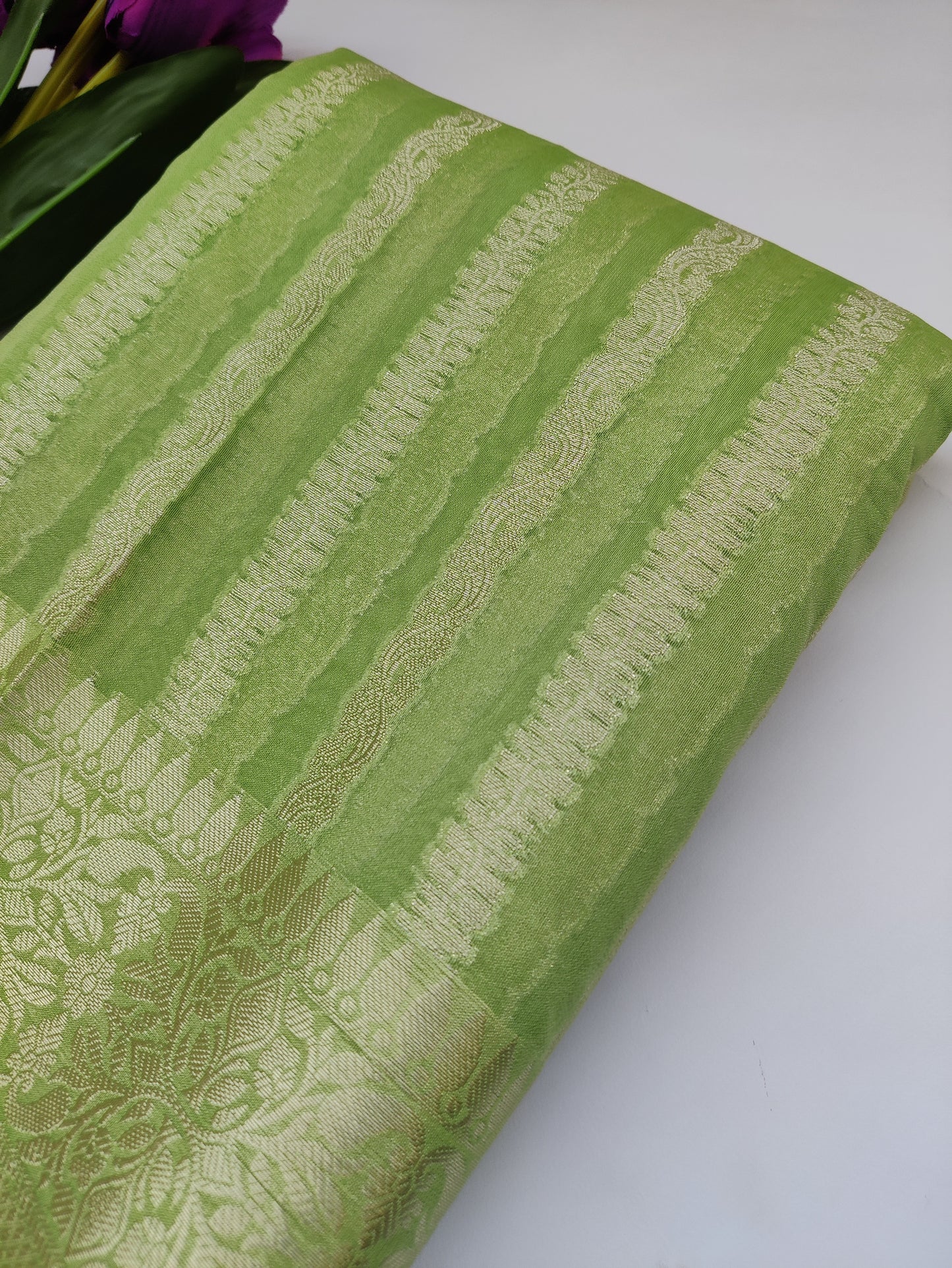 Banaras semi Georgette saree/New arrivals