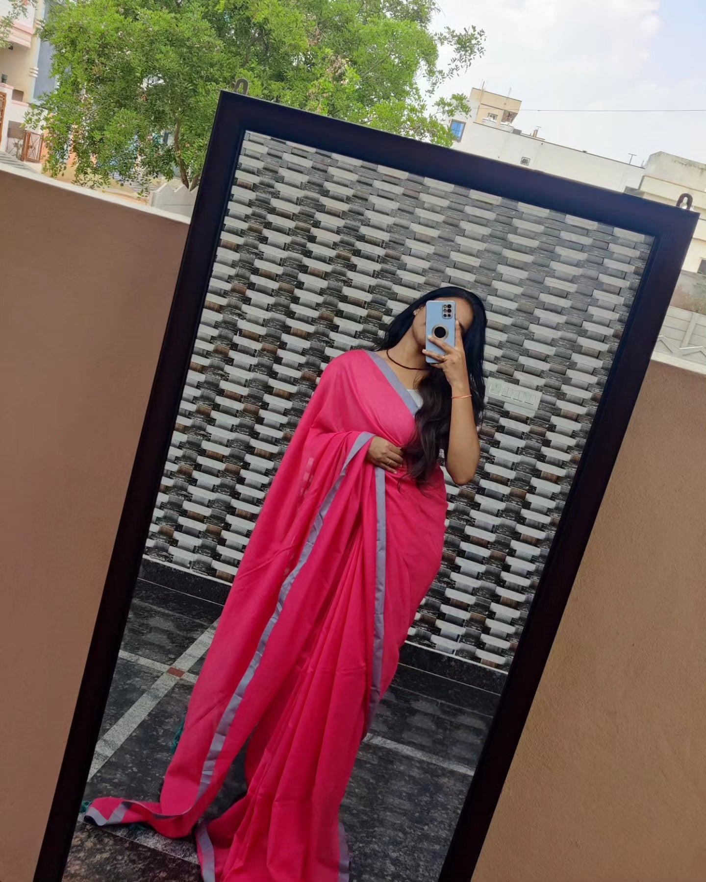 Pure mul cotton saree/Restocked