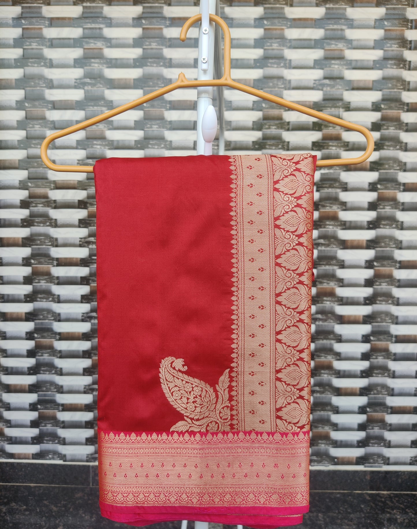 Banaras semi silk saree