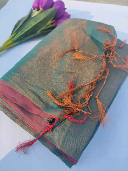 Tissue saree