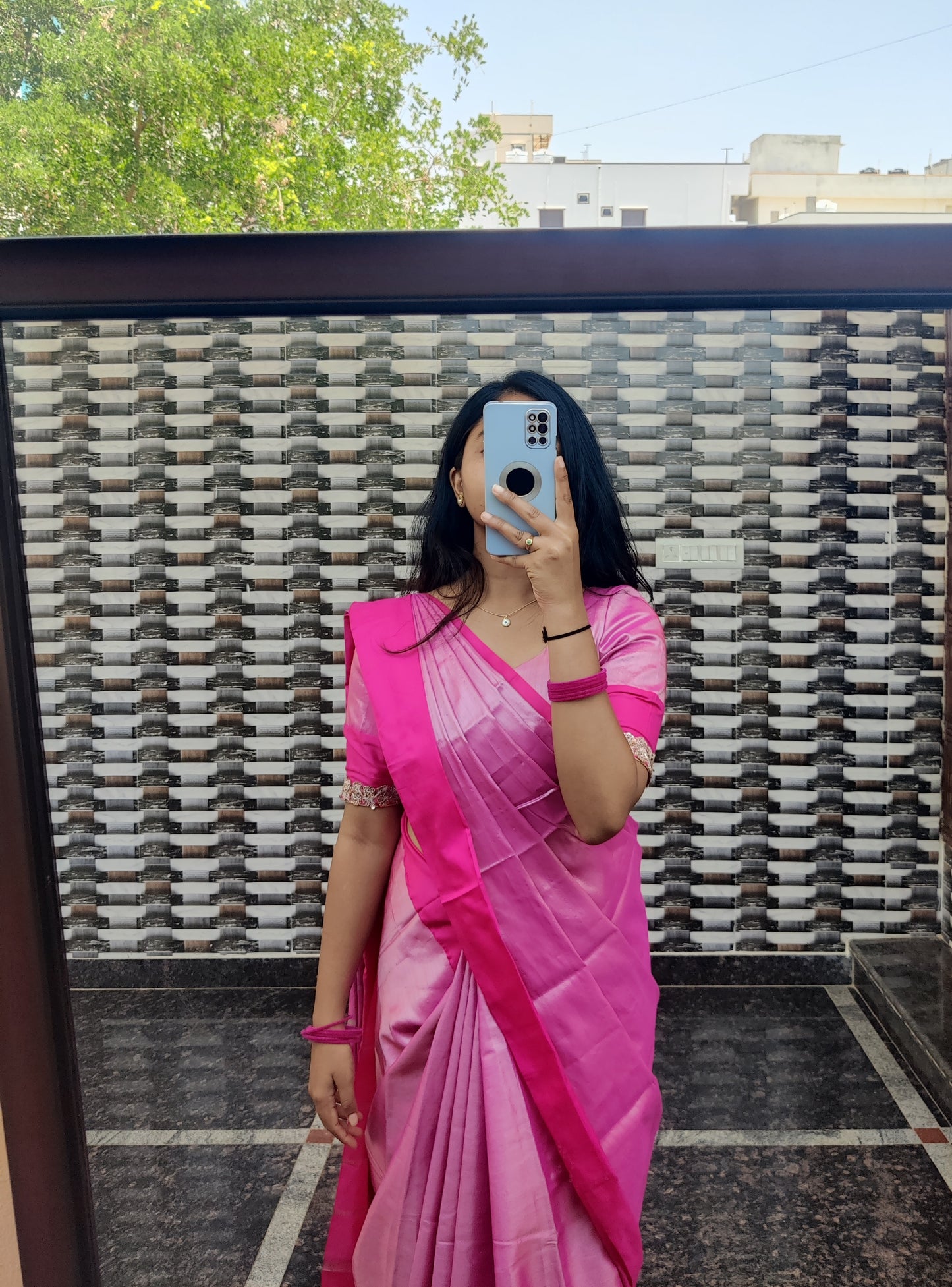 Tissue saree