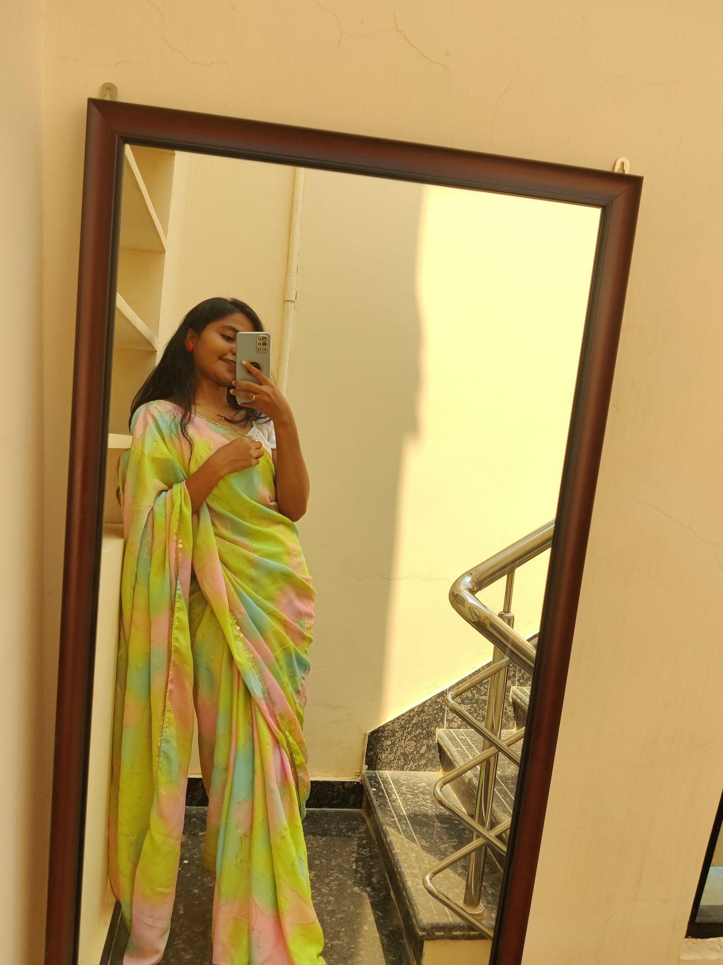 Chinon saree